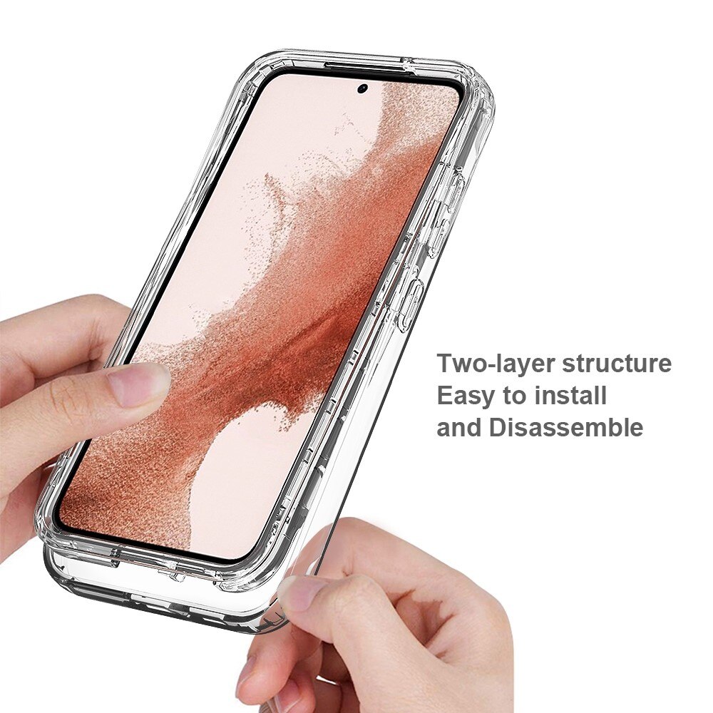 Funda con cobertura total Samsung Galaxy S23 Transparente