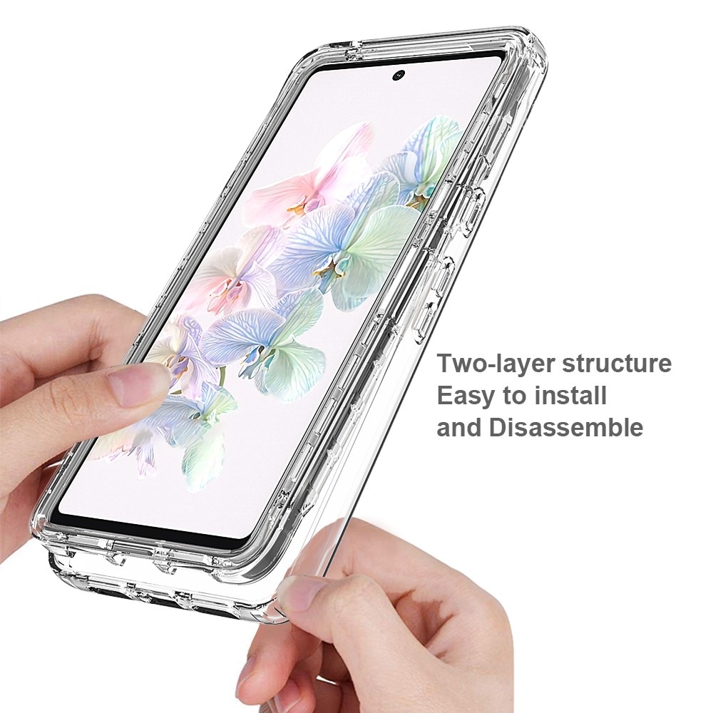 Funda con cobertura total Google Pixel 7 Transparente