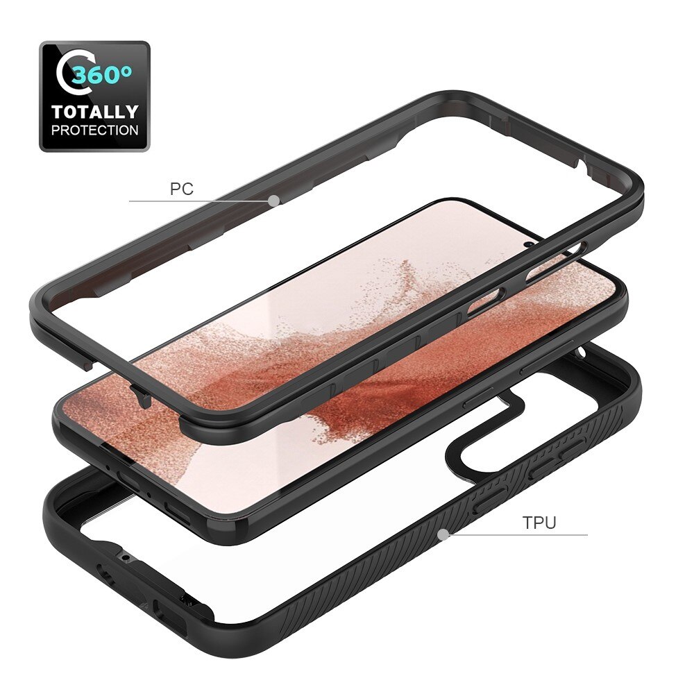Funda con cobertura total Samsung Galaxy S23 Plus Negro