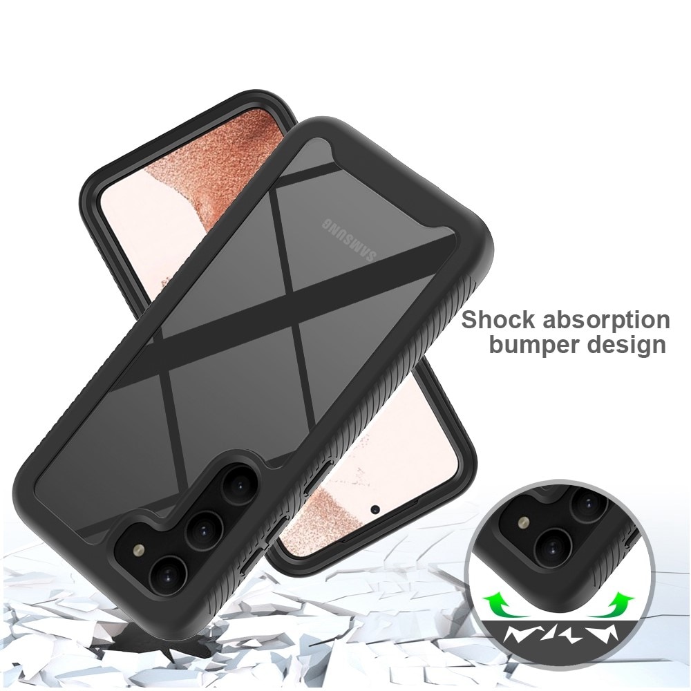 Funda con cobertura total Samsung Galaxy S23 Plus Negro
