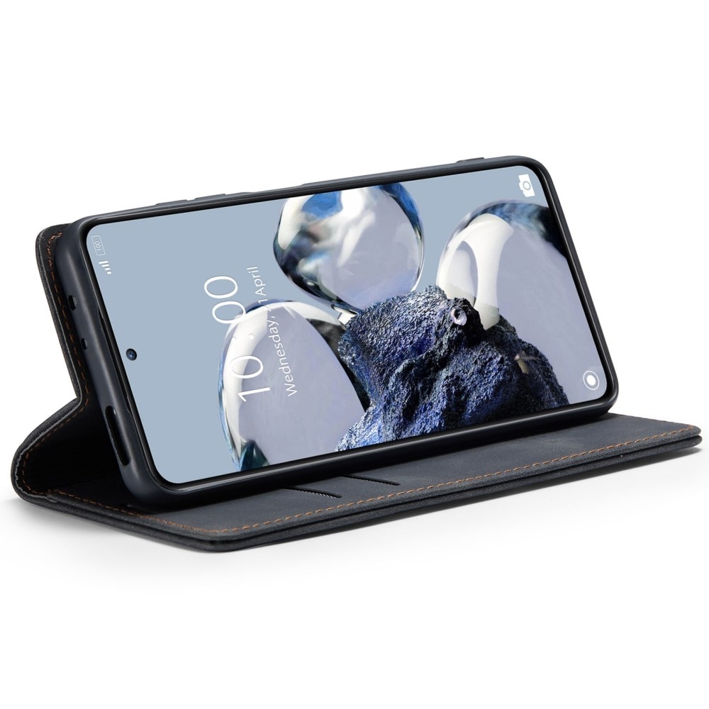 Funda delgada con solapa Xiaomi 12T/12T Pro Negro