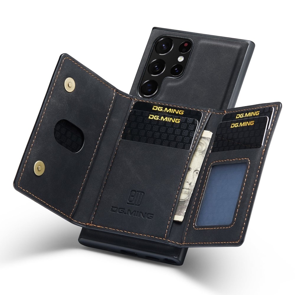 Funda Magnetic Card Slot Samsung Galaxy S23 Ultra Black