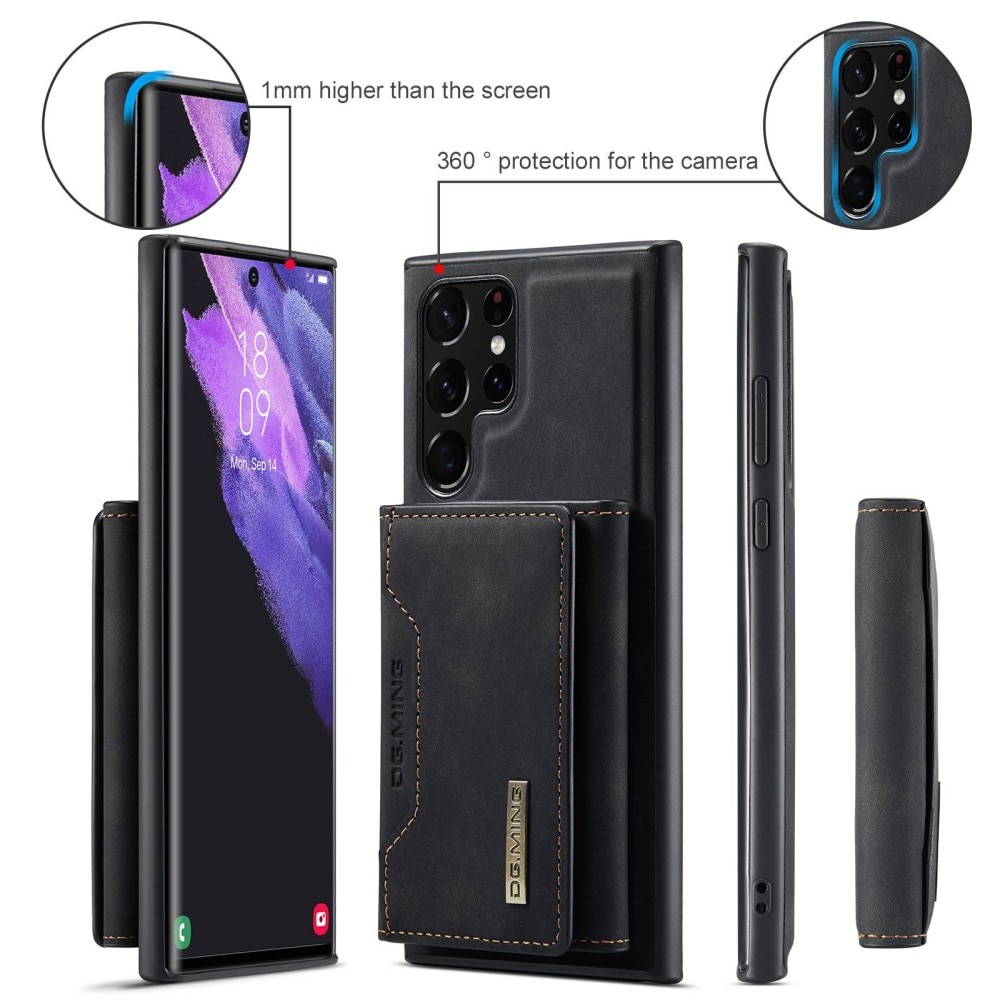 Funda Magnetic Card Slot Samsung Galaxy S23 Ultra Black