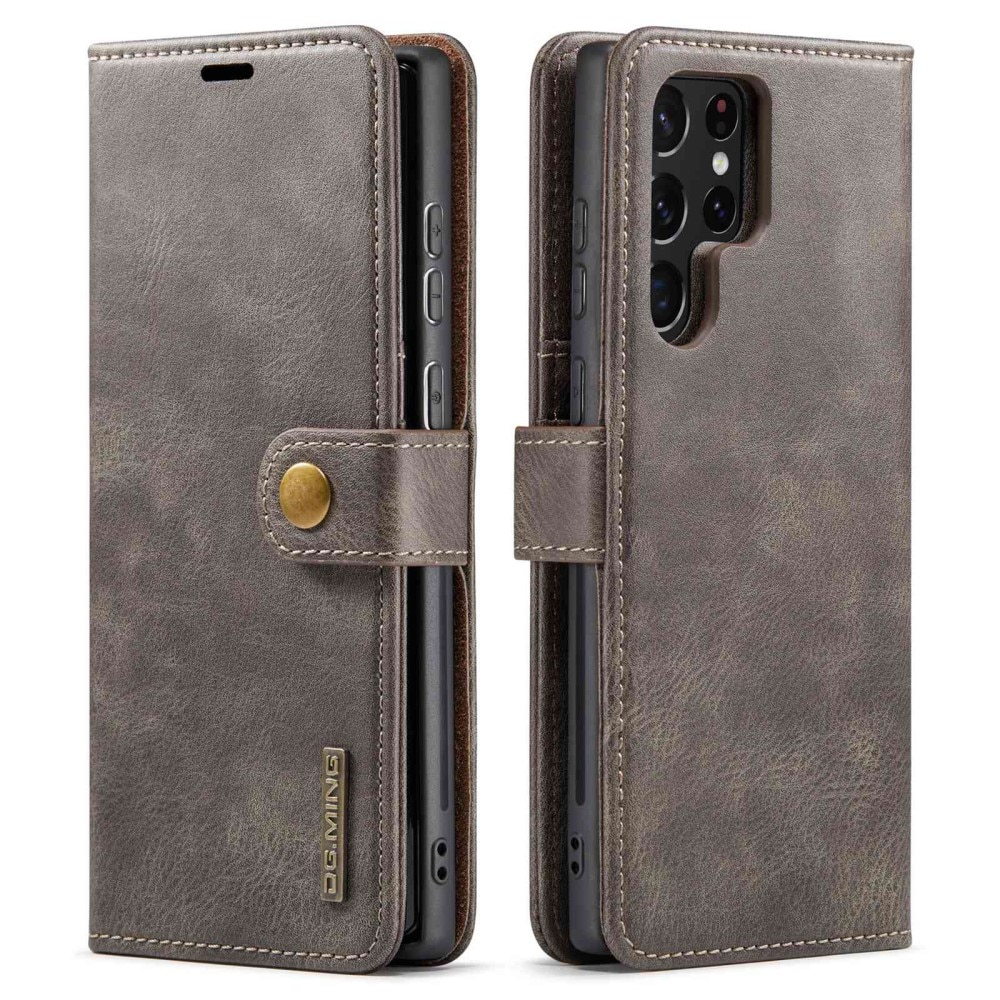 Cartera Magnet Wallet Samsung Galaxy S23 Ultra Marrón