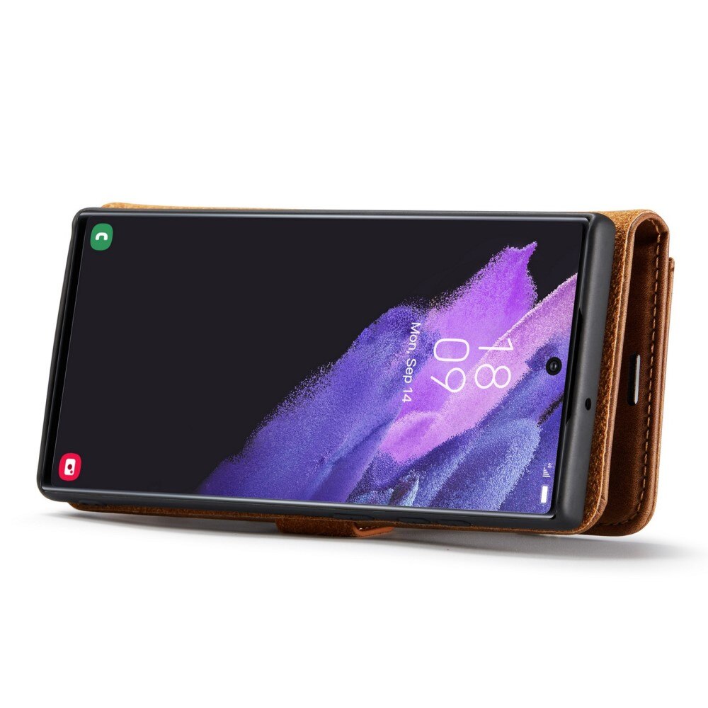 Cartera Magnet Wallet Samsung Galaxy S23 Ultra Cognac
