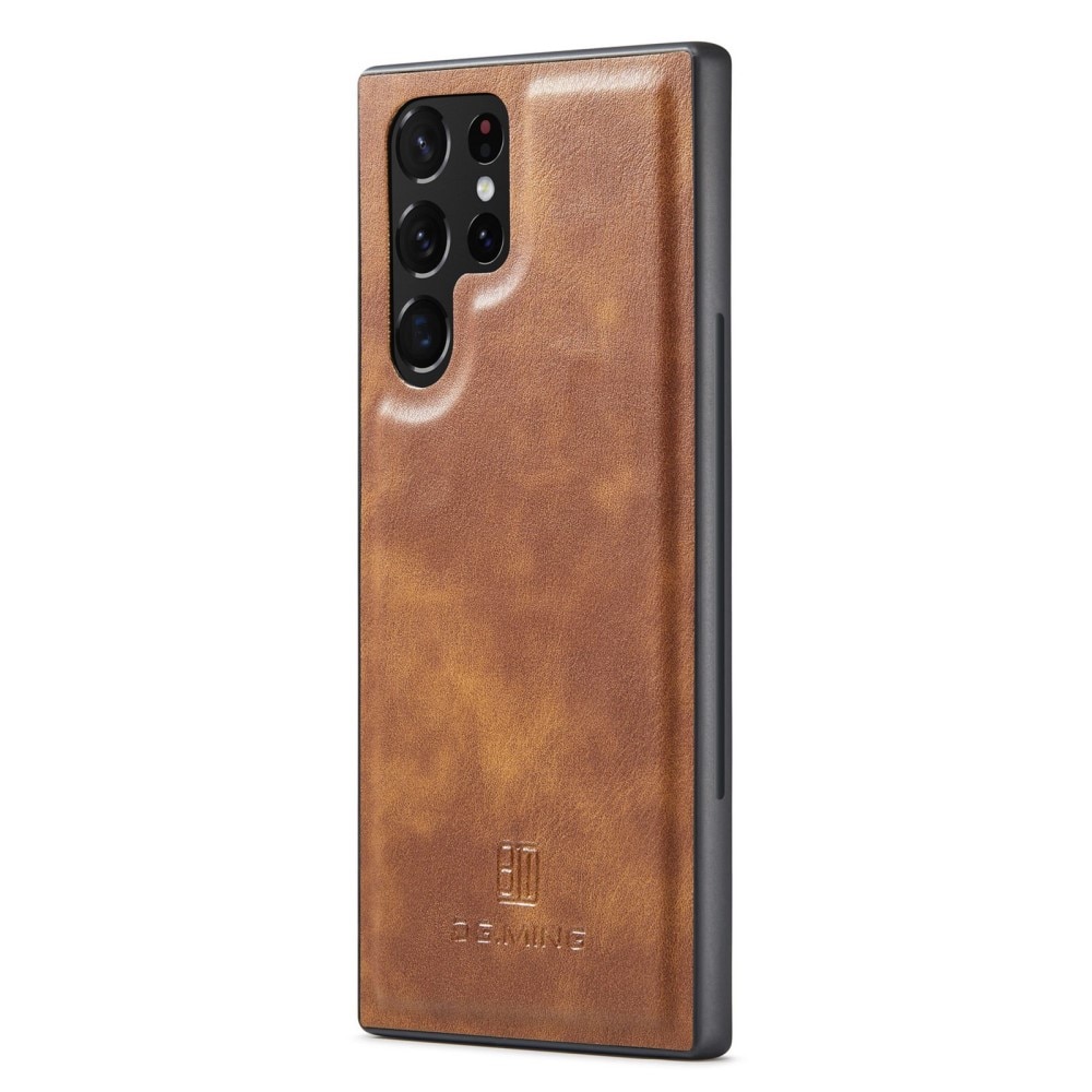 Cartera Magnet Wallet Samsung Galaxy S23 Ultra Cognac