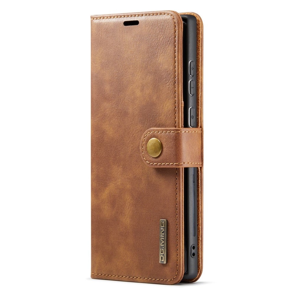 Cartera Magnet Wallet Samsung Galaxy S23 Ultra Coñac