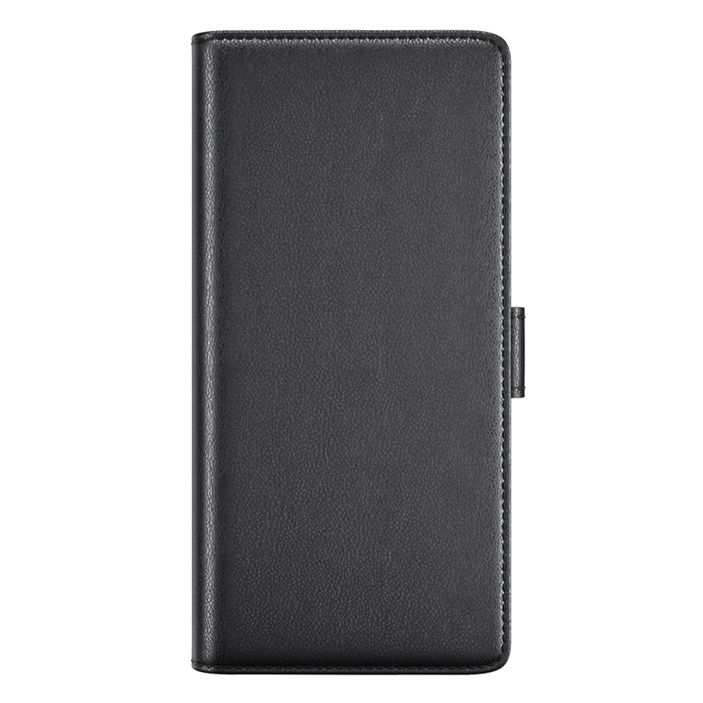 Funda de cuero genuino Xiaomi Redmi Note 12, Negro