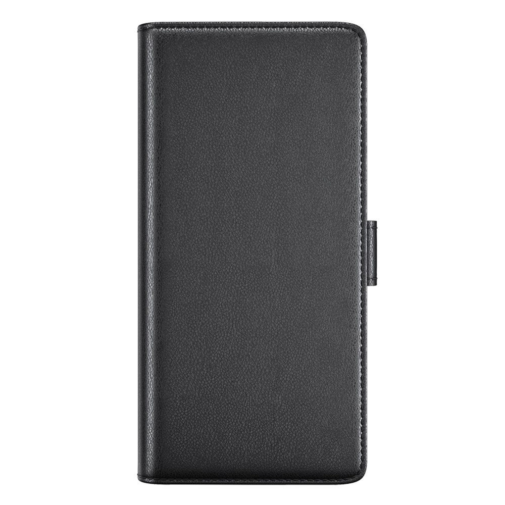 Funda de cuero genuino Xiaomi Redmi Note 12 negro