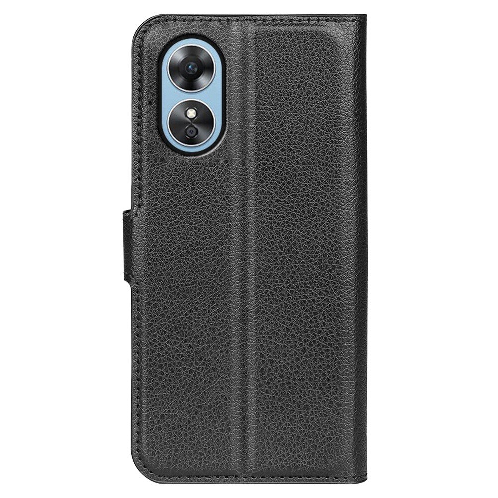 Funda cartera Oppo A17 Negro
