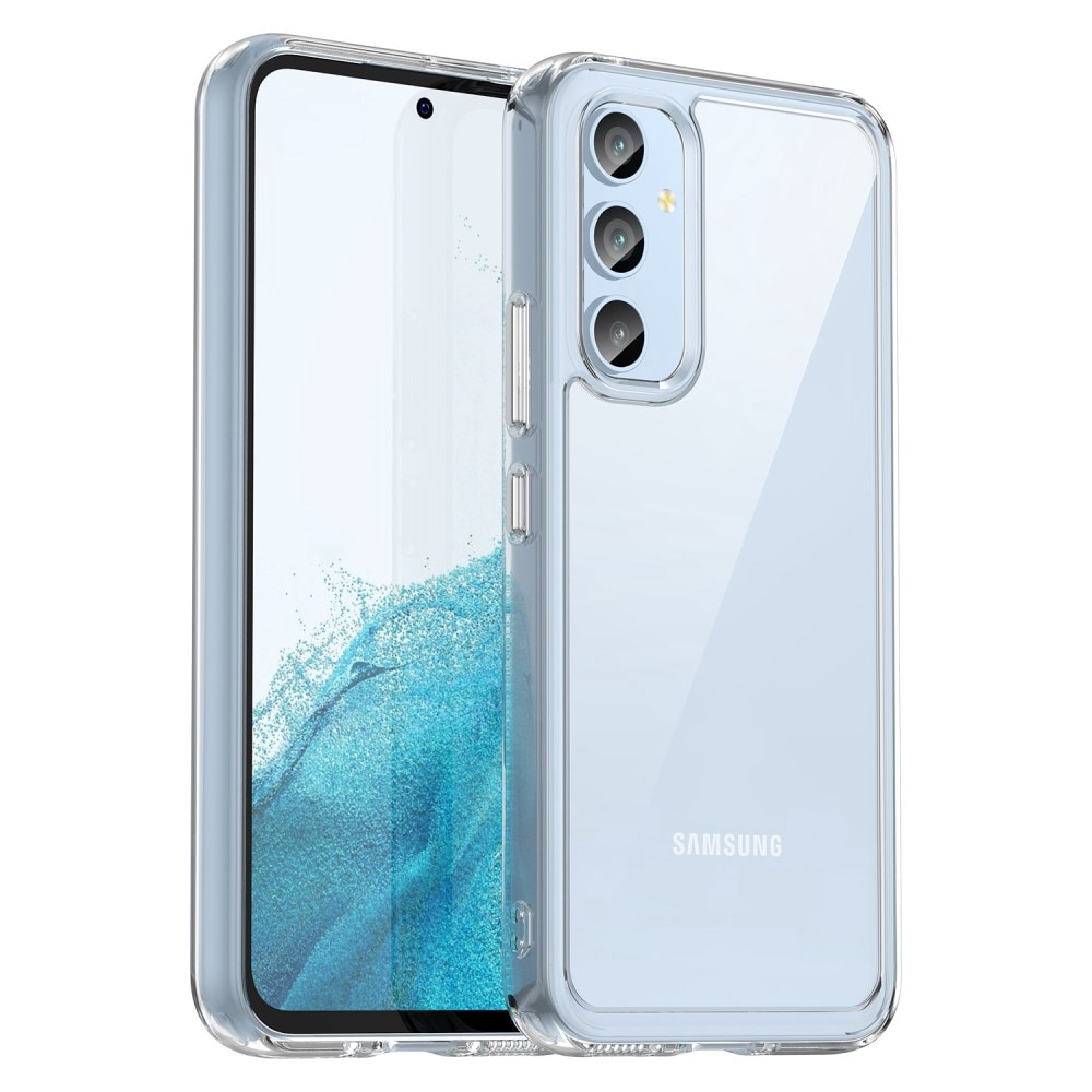 Funda híbrida Crystal Hybrid para Samsung Galaxy A54, transparente