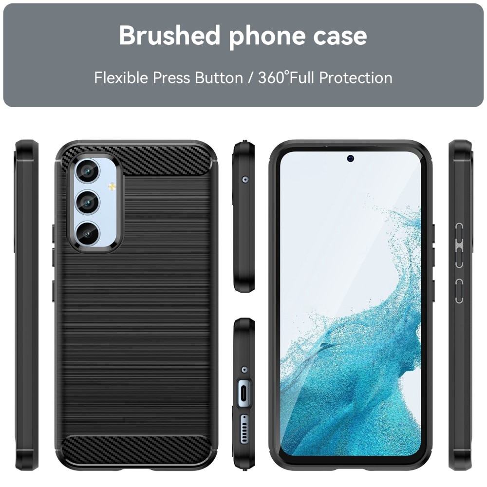 Funda TPU Brushed Samsung Galaxy A54 Black