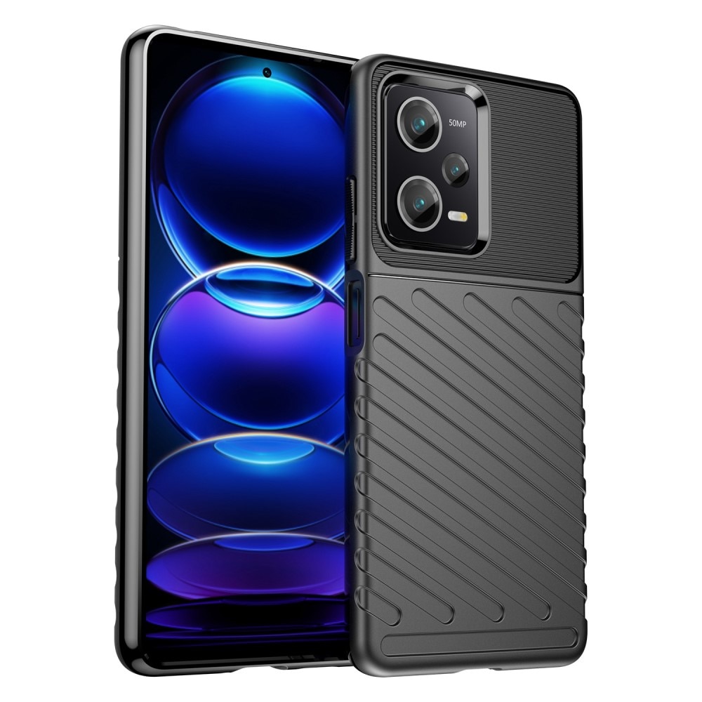 Funda Thunder TPU Xiaomi Redmi Note 12 Pro 5G negro