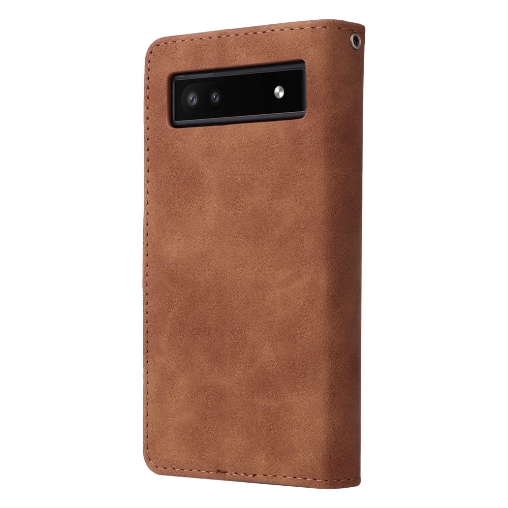 Funda tipo billetera Google Pixel 7 marrón