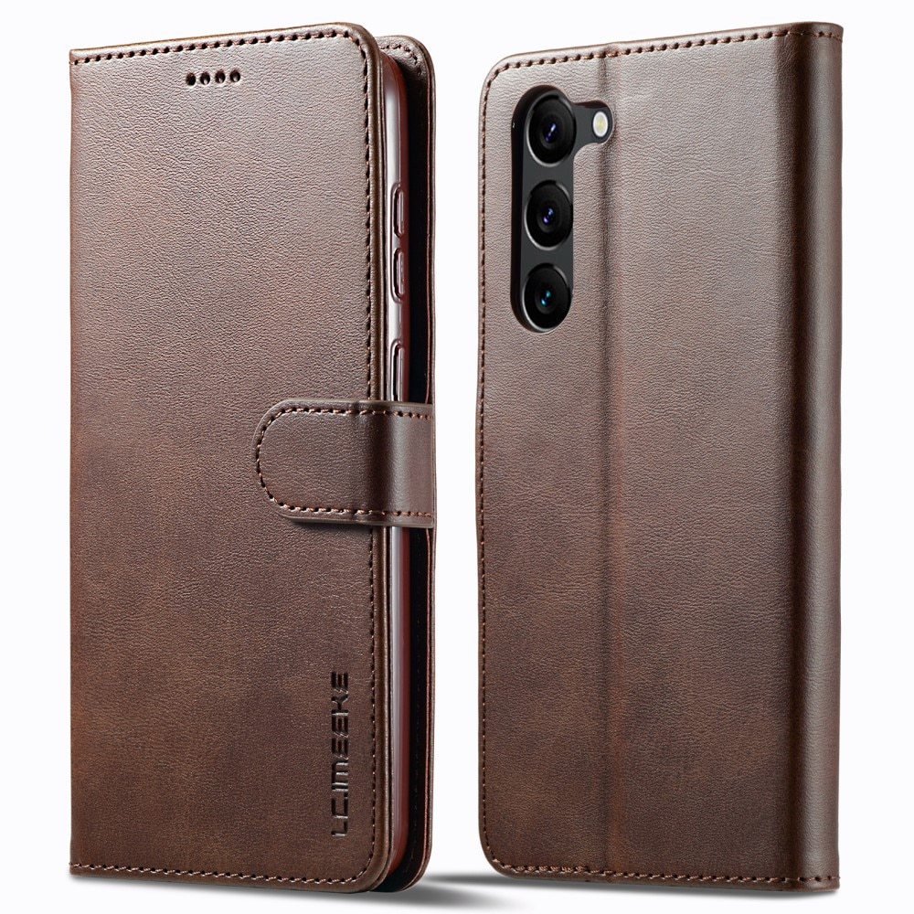 Funda tipo cartera Samsung Galaxy S23 marrón