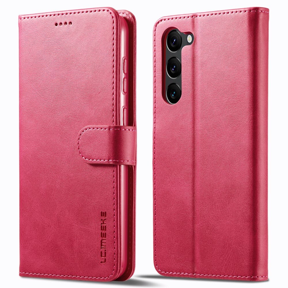 Funda tipo cartera Samsung Galaxy S23 rosado