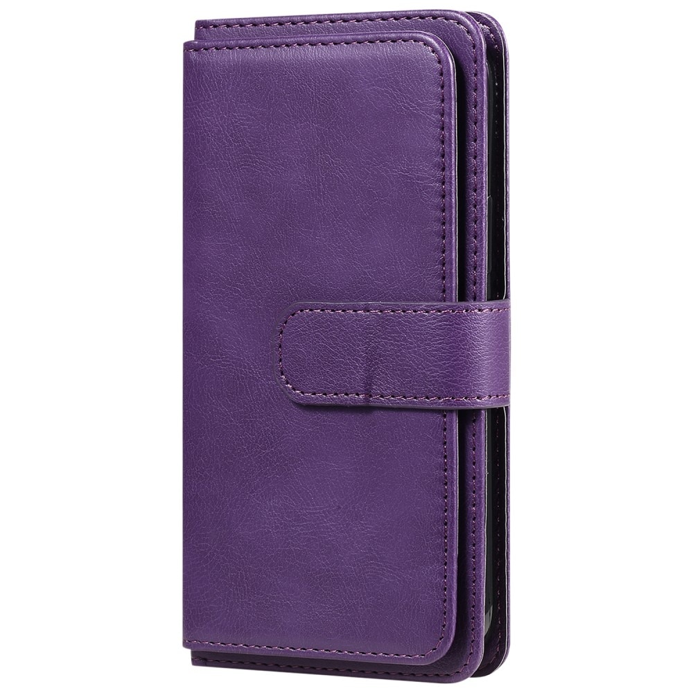 Funda cartera Multi-slot Samsung Galaxy S23 Ultra, violeta