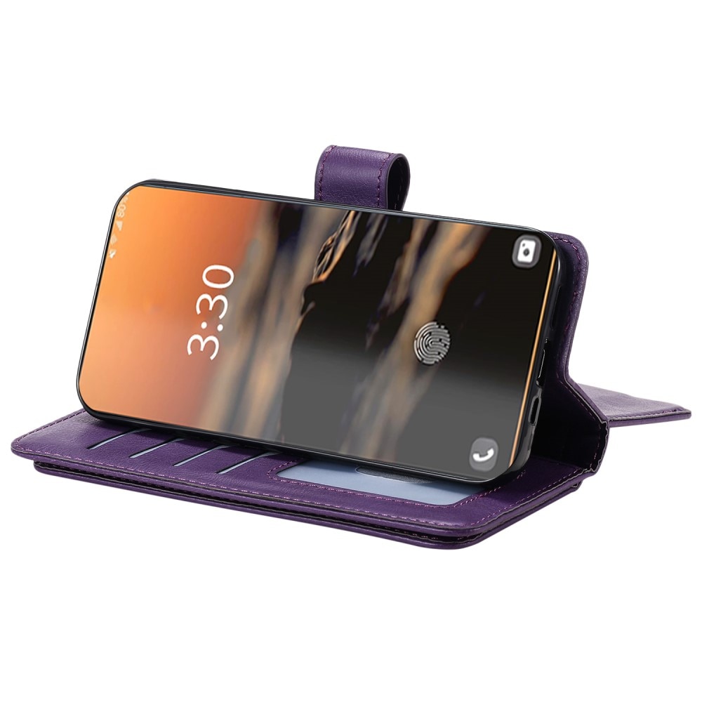 Funda cartera Multi-slot Samsung Galaxy S23 Ultra, violeta