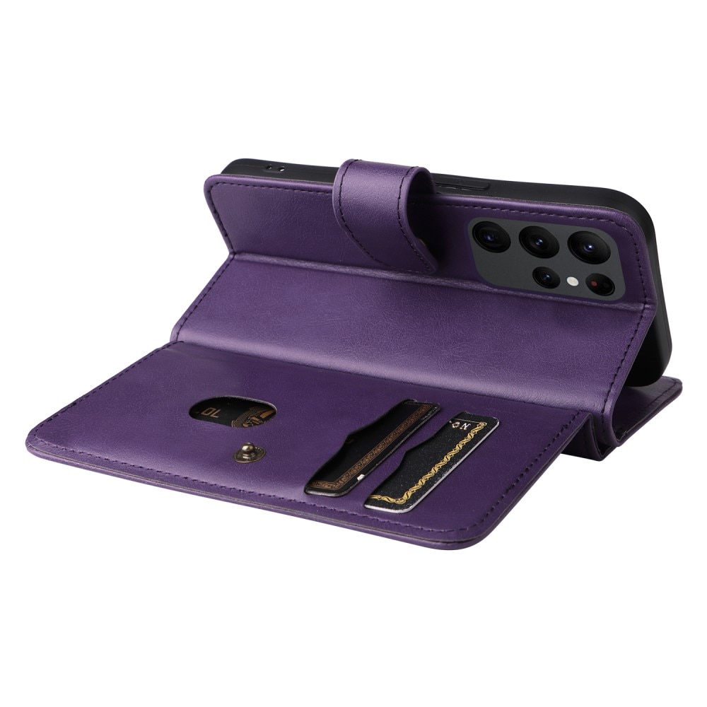 Funda cartera Multi-slot Samsung Galaxy S23 Ultra, violeta