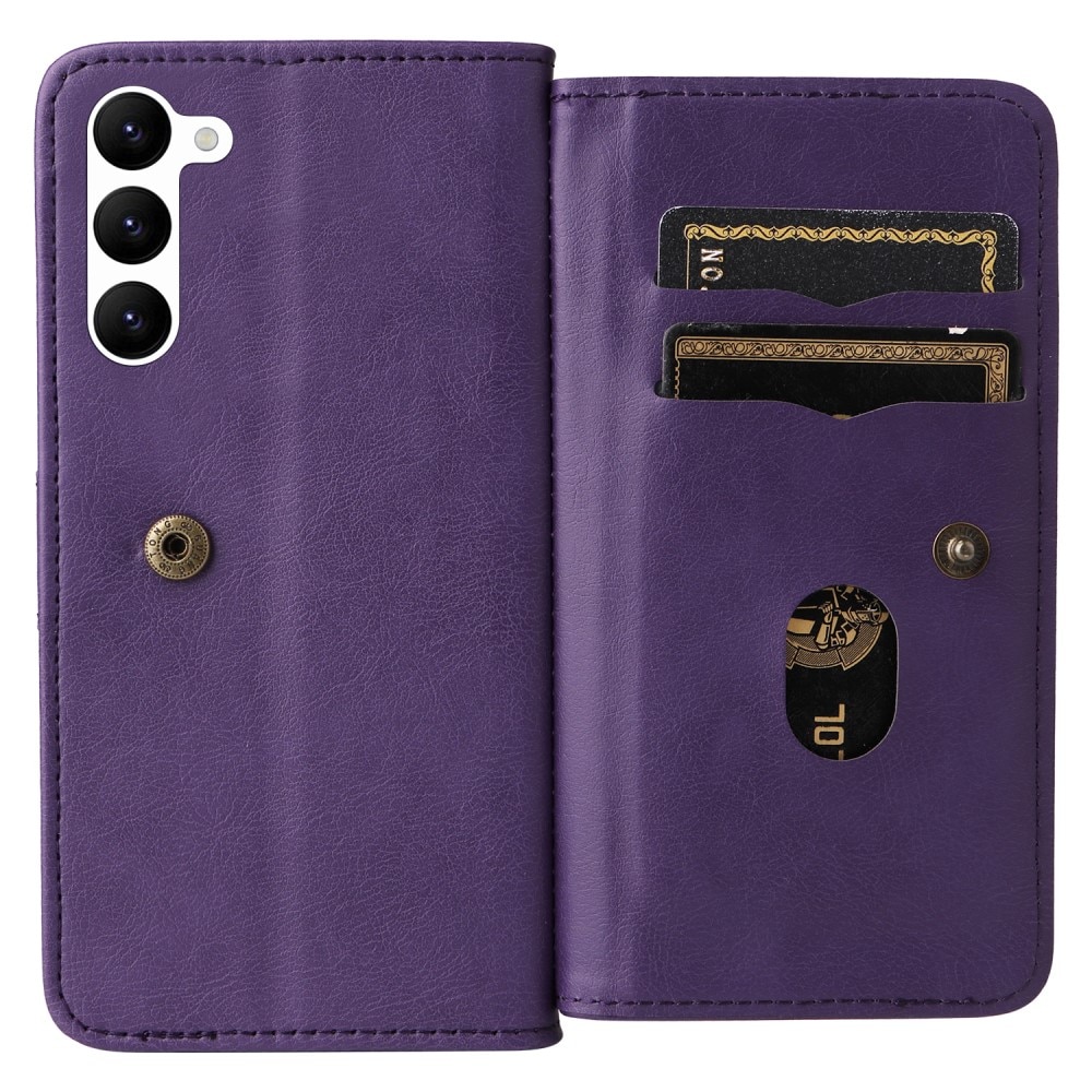 Funda cartera Multi-slot Samsung Galaxy S23, violeta