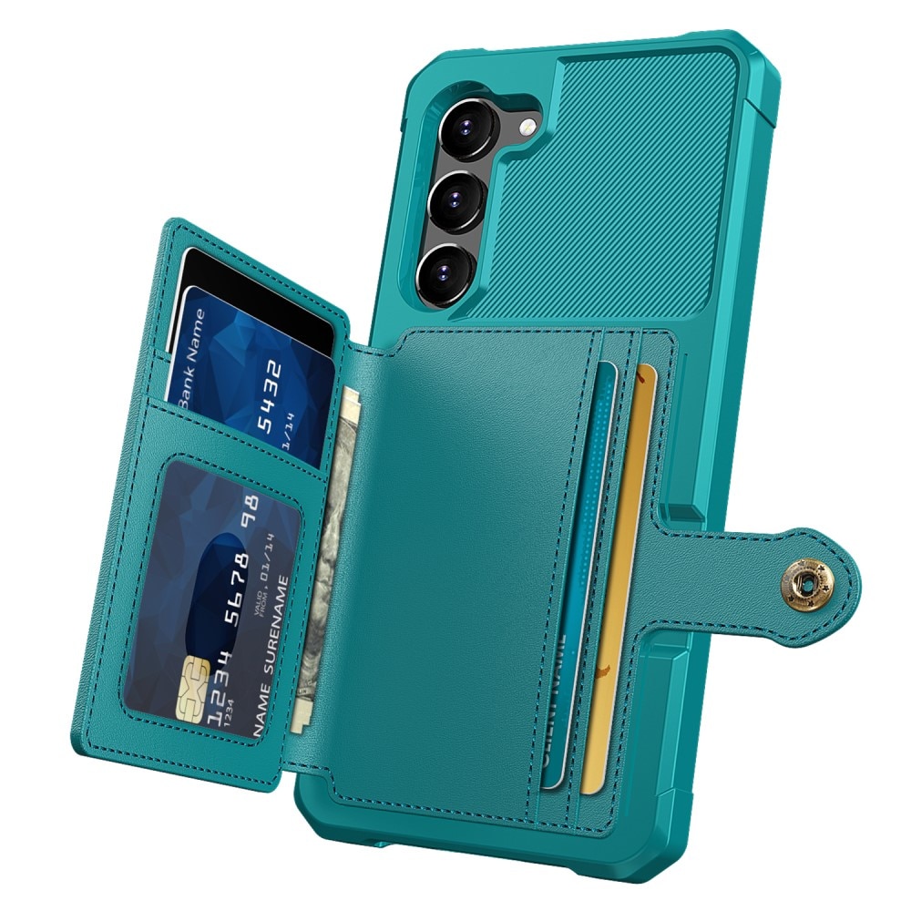 Funda con tarjetero Tough Multi-slot Samsung Galaxy S23 verde