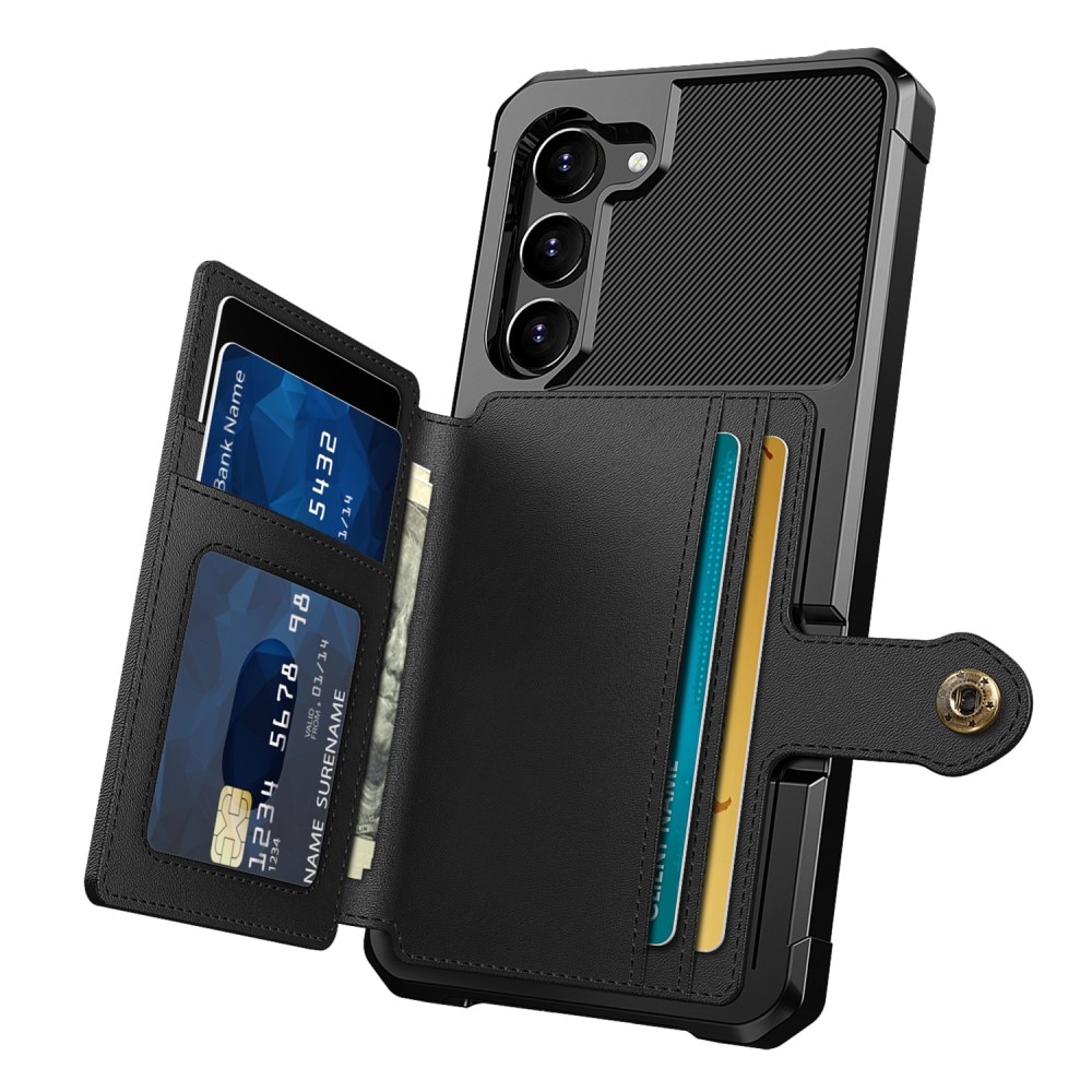 Funda con tarjetero Tough Multi-slot Samsung Galaxy S23 Plus Negro
