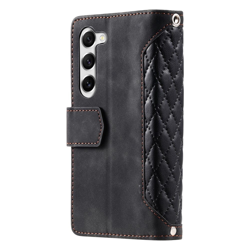 Funda acolchada tipo billetera Samsung Galaxy S23 Negro