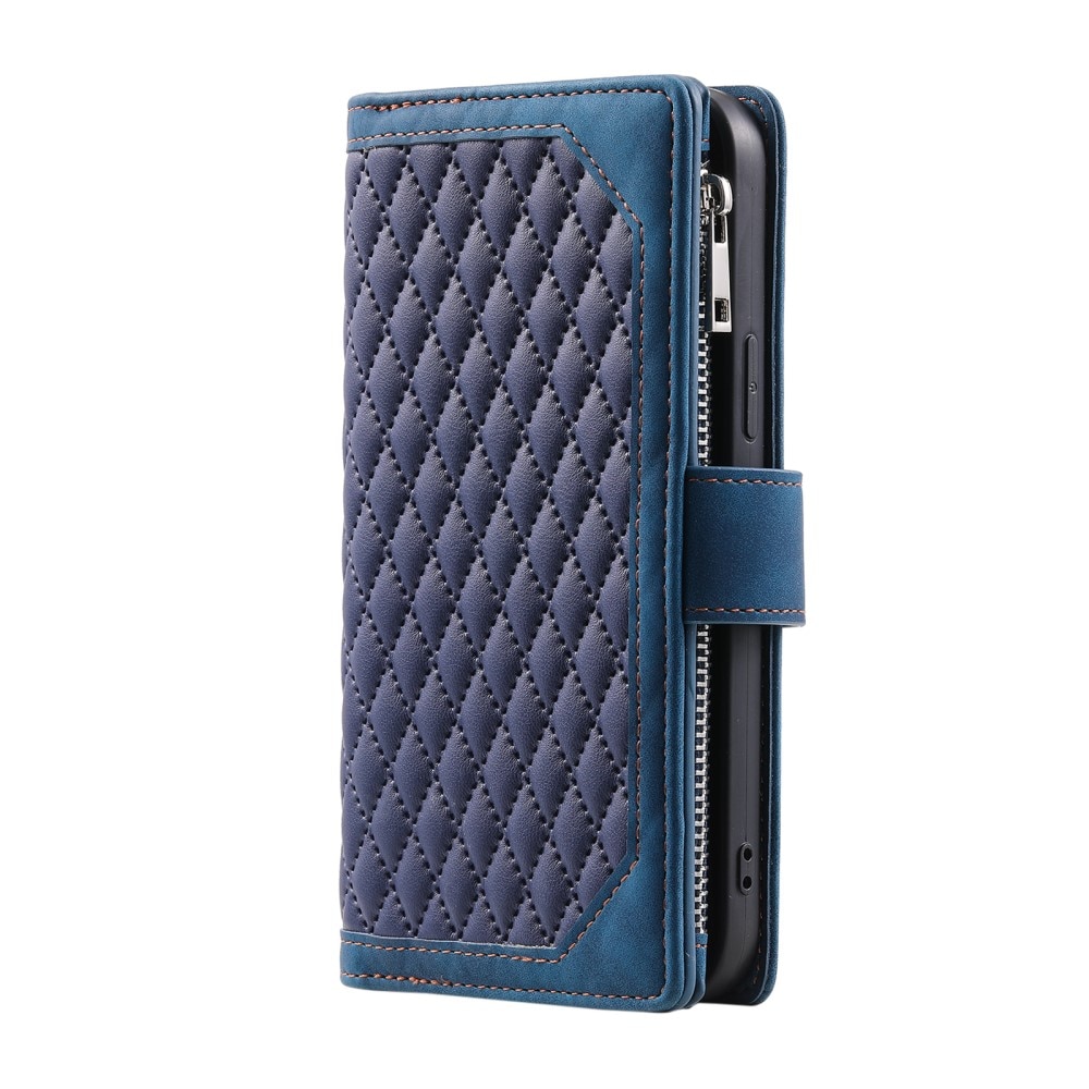 Funda acolchada tipo billetera Samsung Galaxy S23 Plus azul