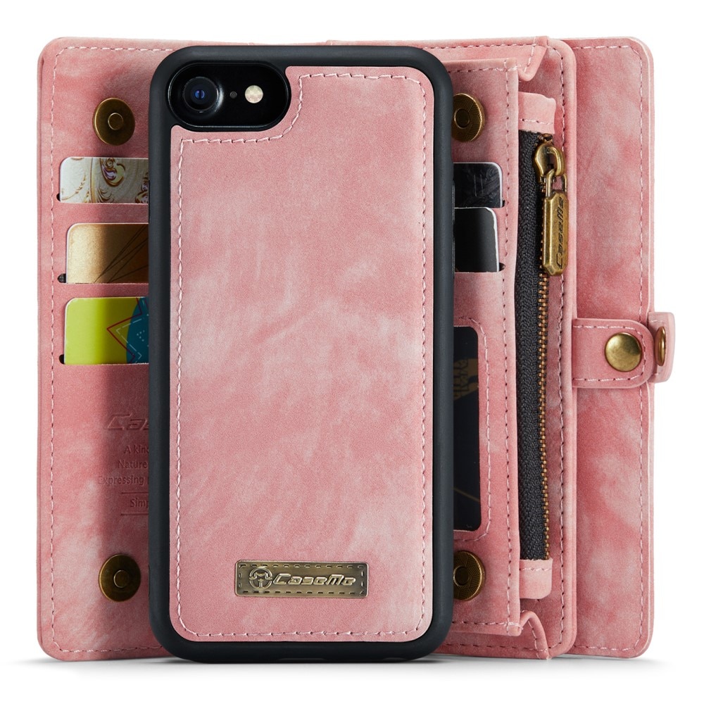 Cartera Multi-Slot iPhone 8 rosado