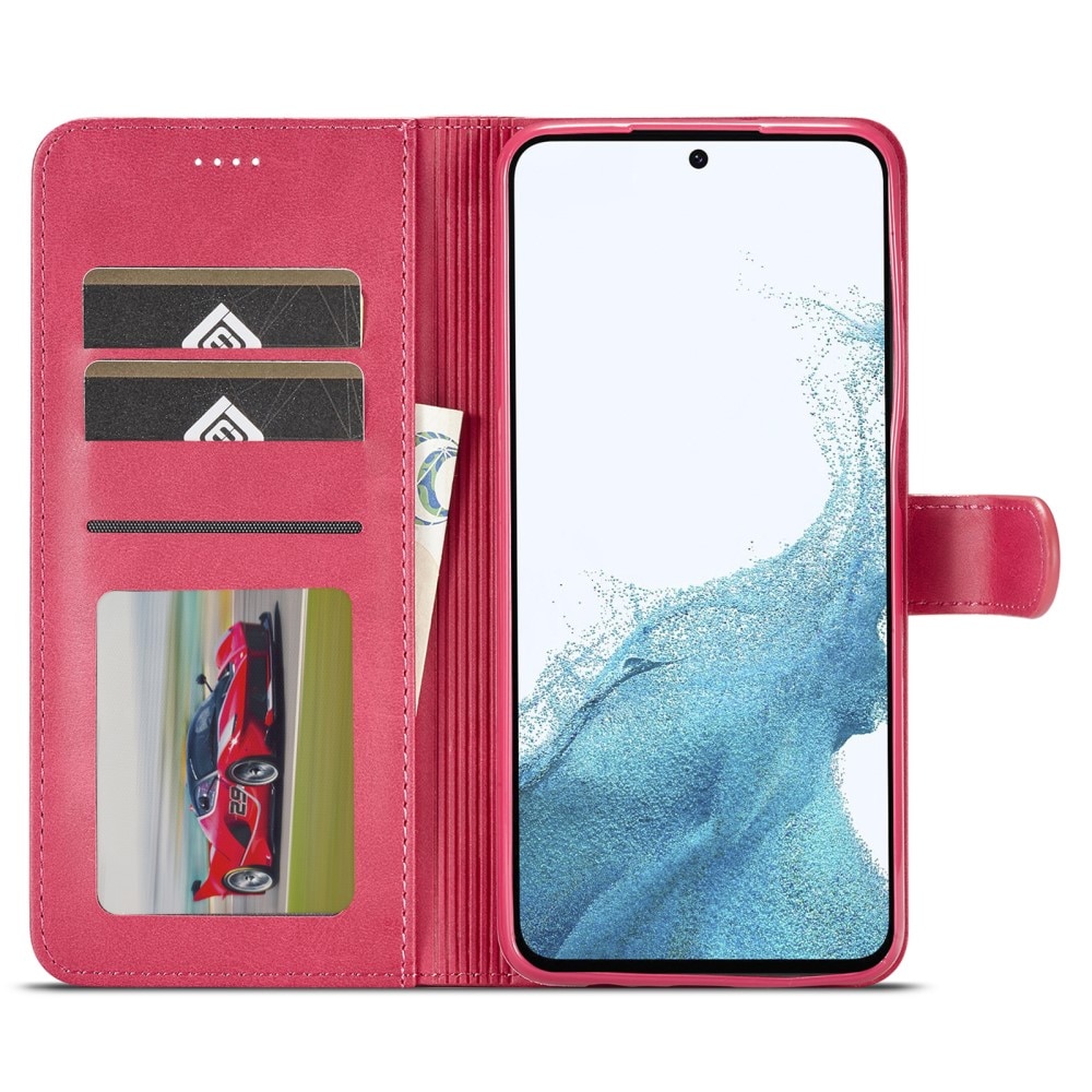 Funda tipo cartera Samsung Galaxy A54 rosado