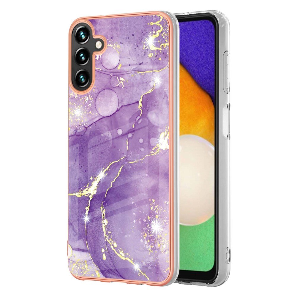 Funda TPU Samsung Galaxy A54 Mármol violeta