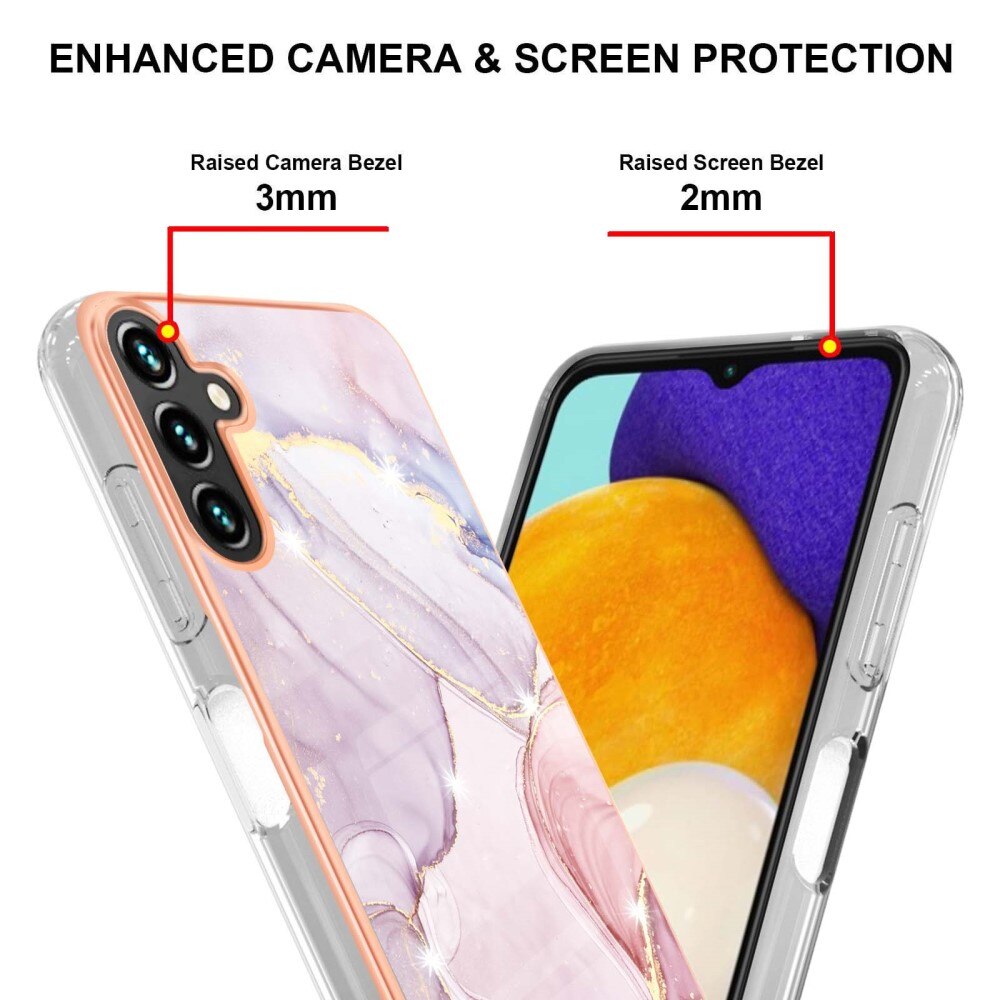 Funda TPU Samsung Galaxy A54 Mármol rosado