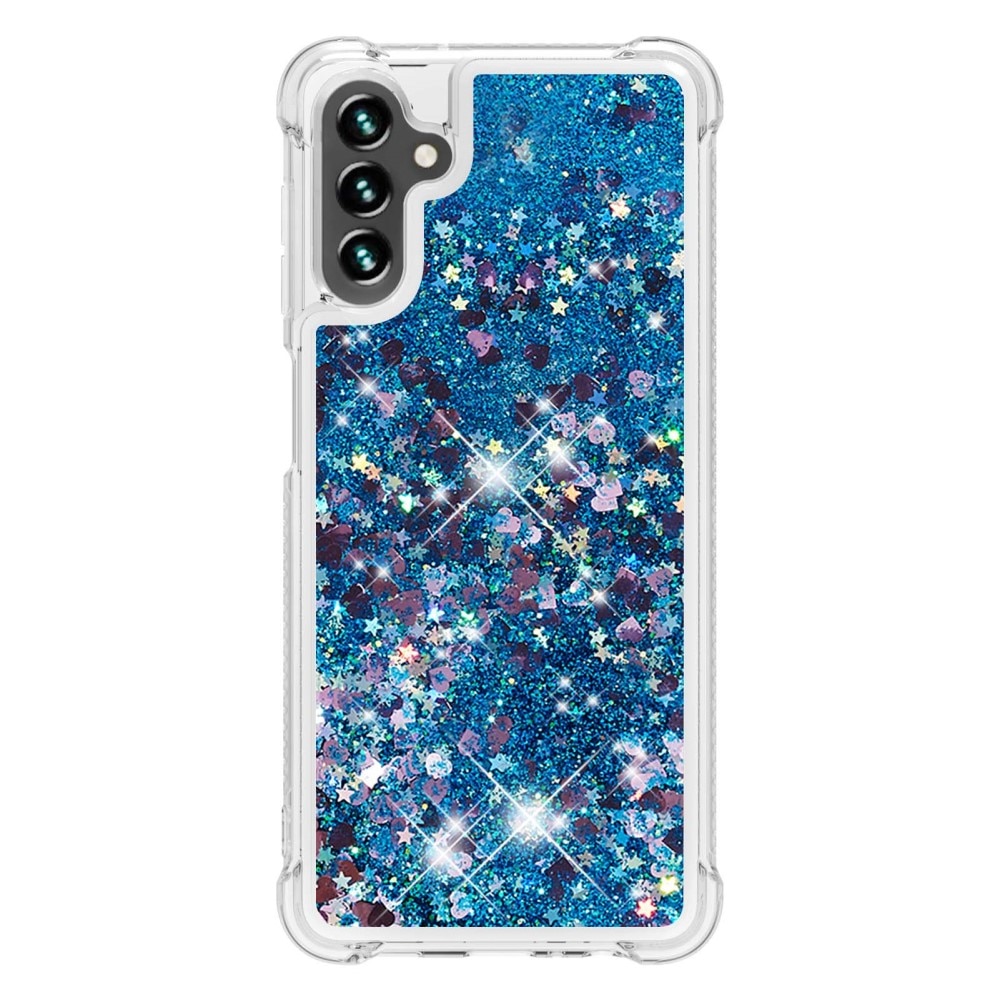 Funda Glitter Powder TPU Samsung Galaxy A54 azul