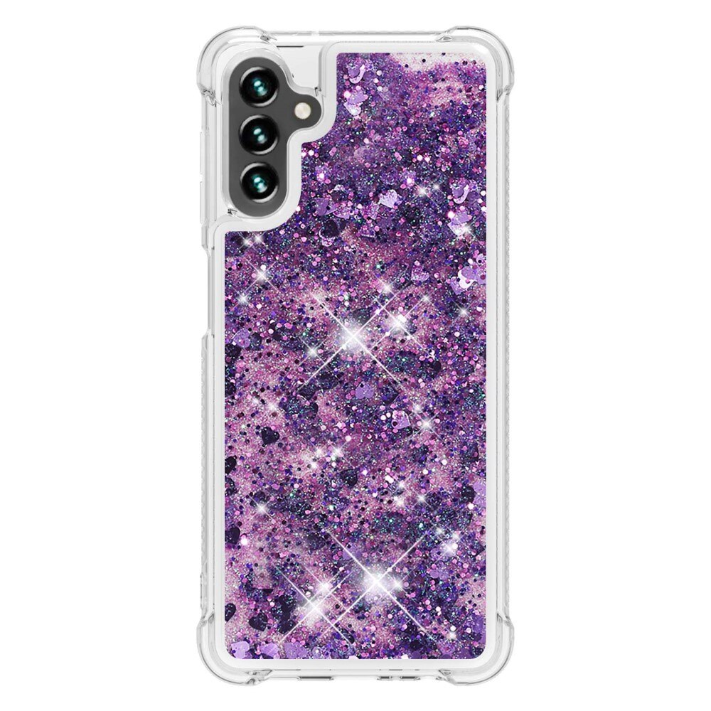 Funda Glitter Powder TPU Samsung Galaxy A54 violeta