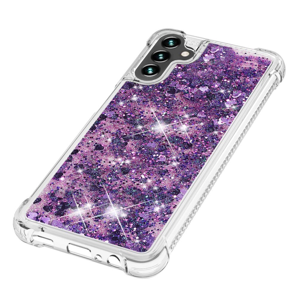 Funda Glitter Powder TPU Samsung Galaxy A54 violeta