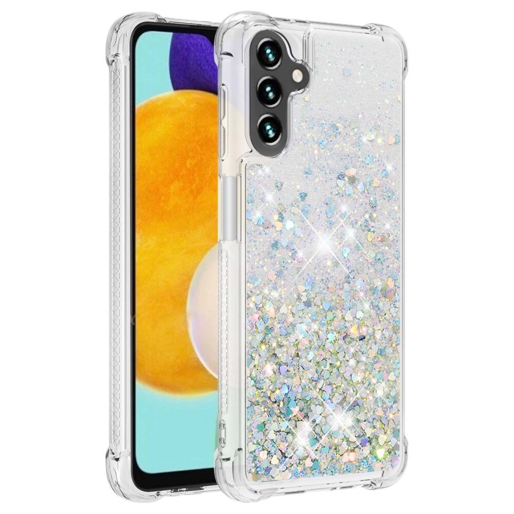 Funda Glitter Powder TPU Samsung Galaxy A54 plata