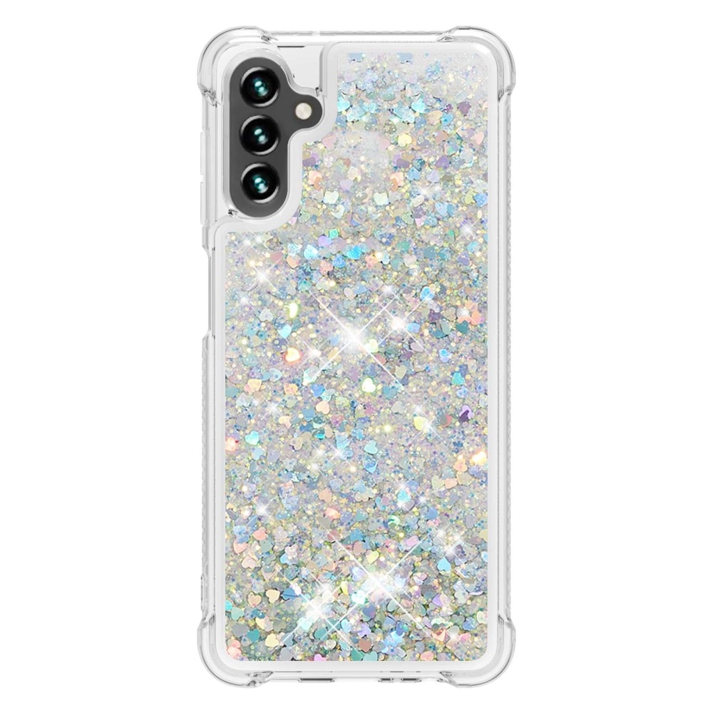 Funda Glitter Powder TPU Samsung Galaxy A54 plata