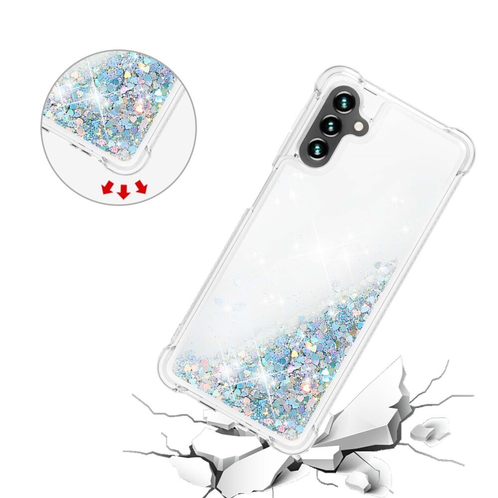 Funda Glitter Powder TPU Samsung Galaxy A54 plata