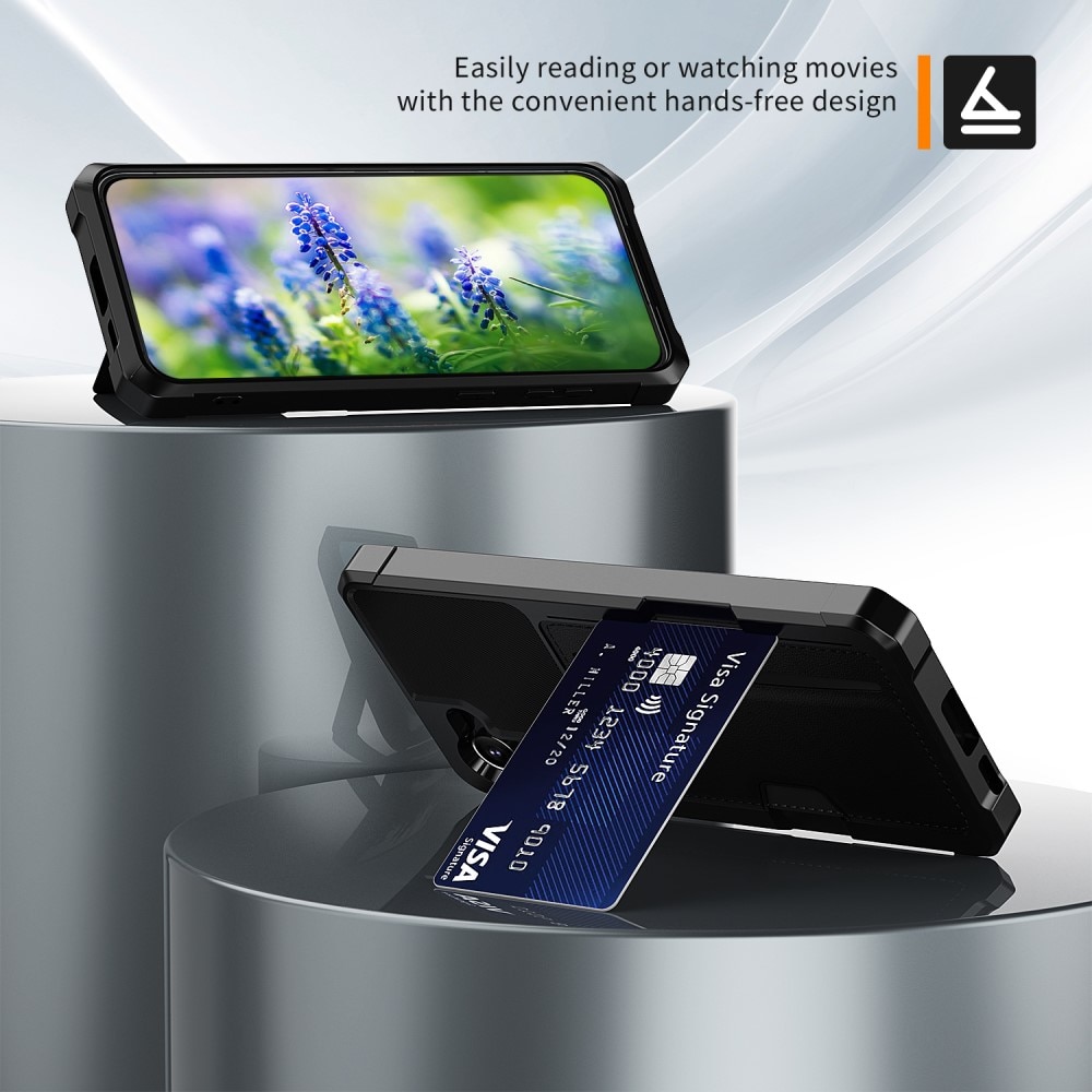 Funda Tough Card Case Samsung Galaxy S23 negro
