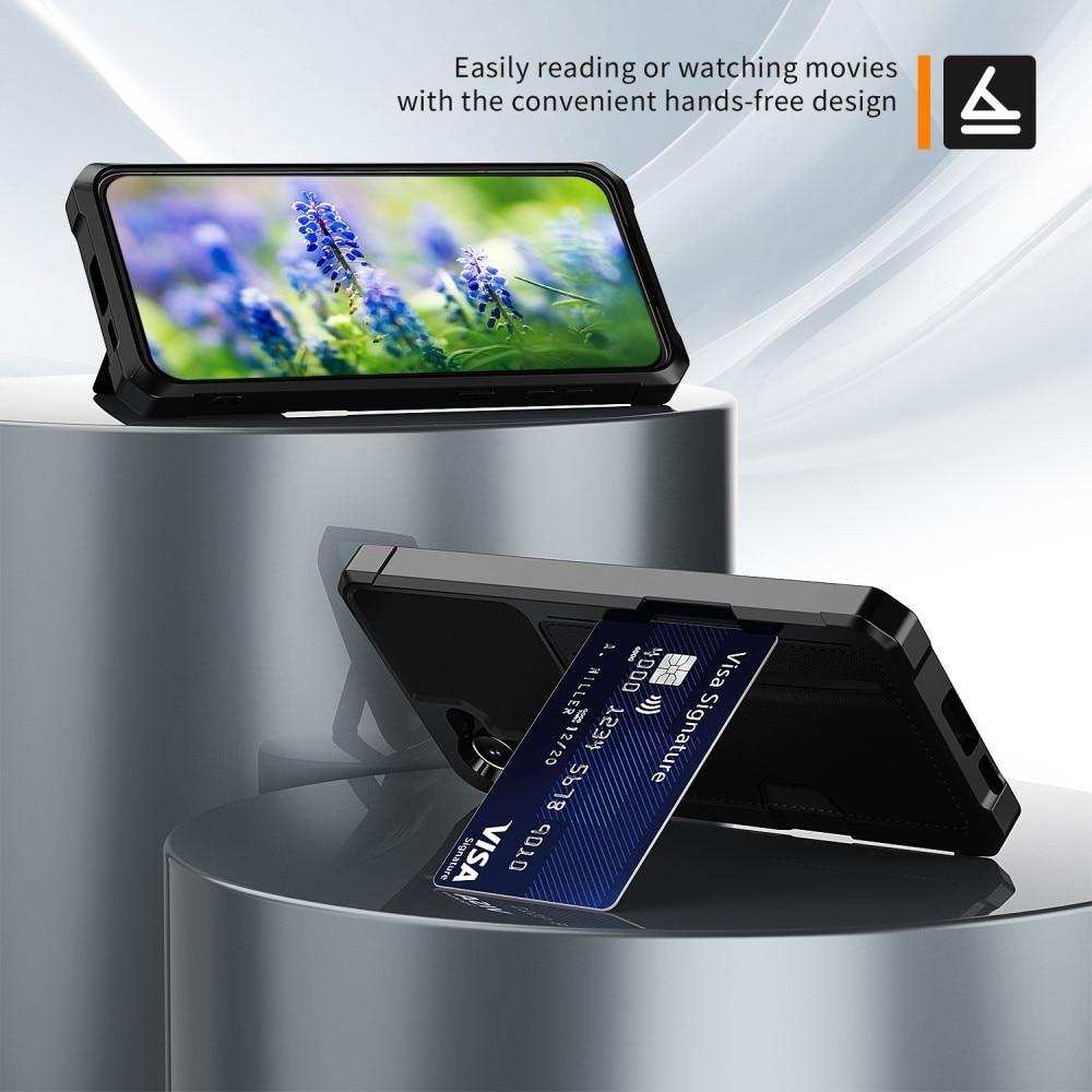 Funda Tough Card Case Samsung Galaxy S23 Plus negro