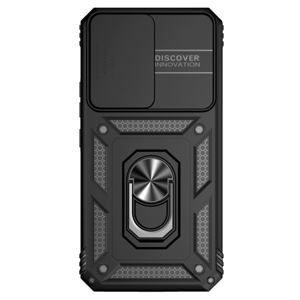 Funda híbrida Ring y Protector Cámara Samsung Galaxy A54 Negro