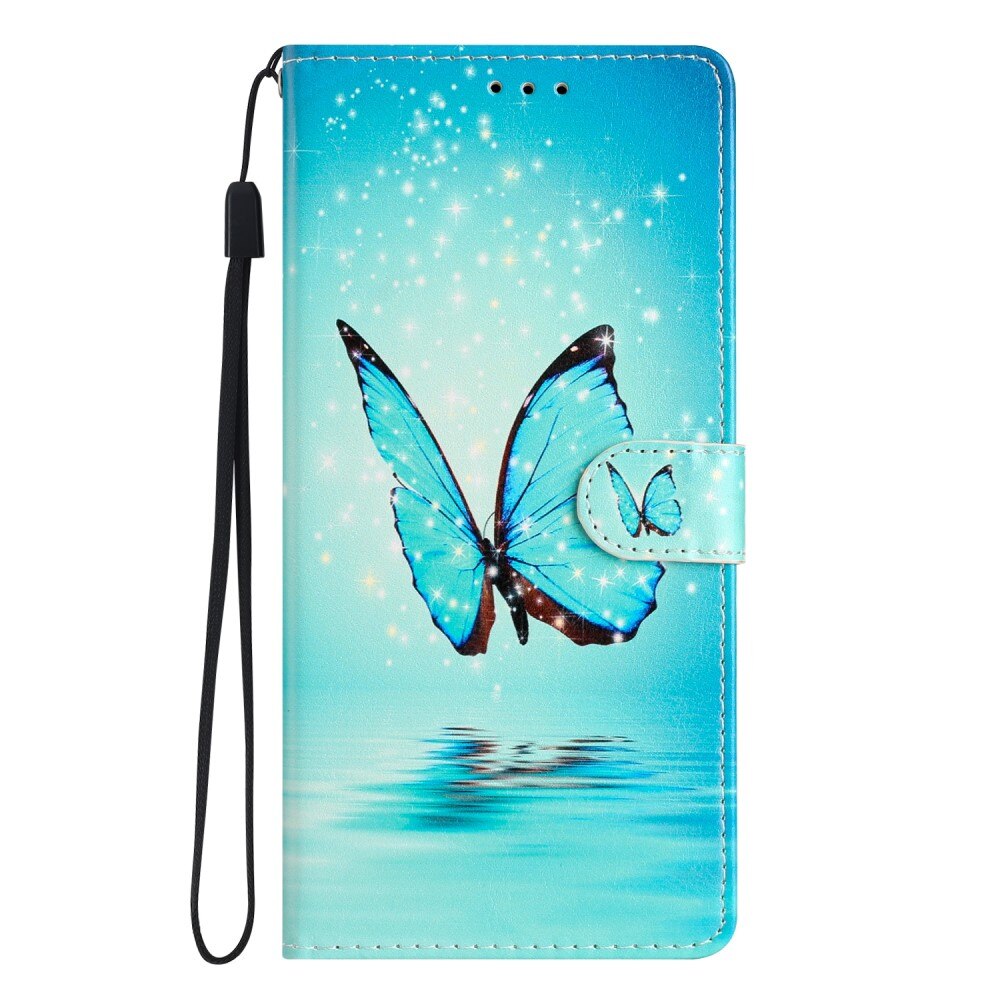 Funda cartera Samsung Galaxy A54 mariposas azules