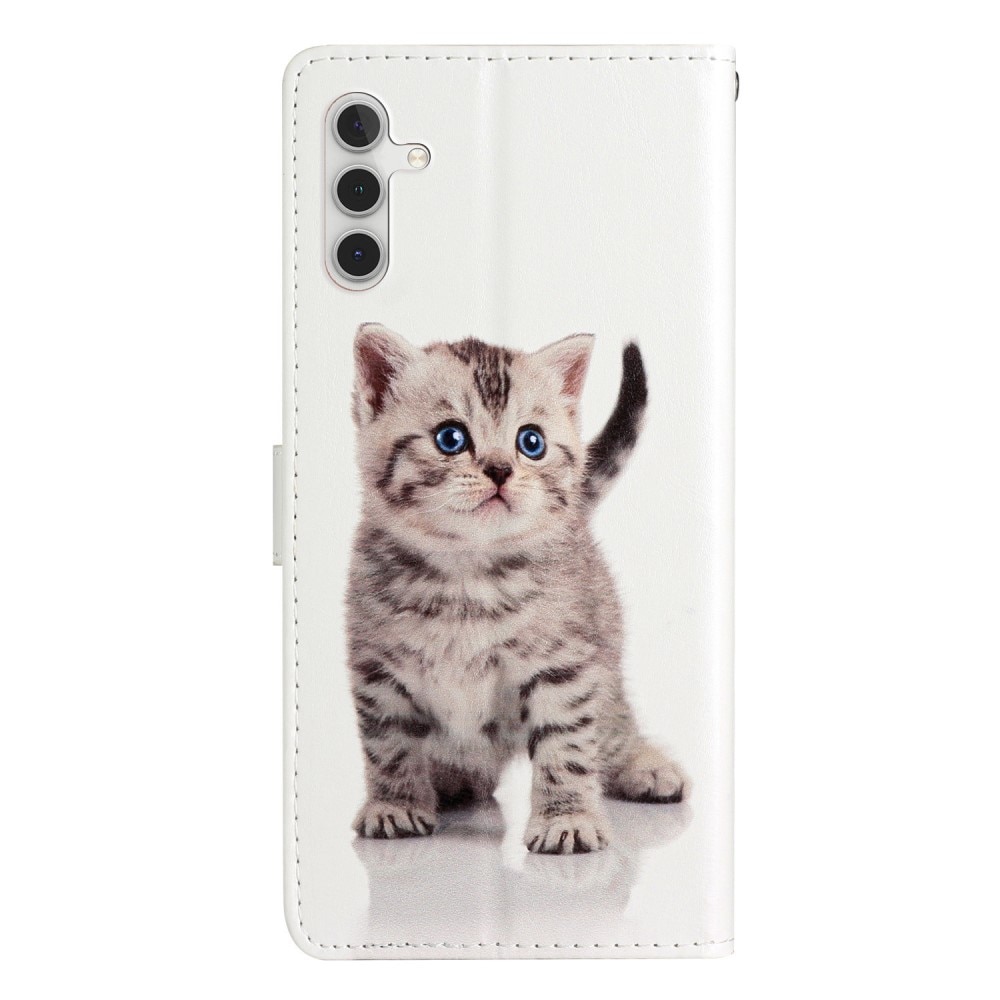 Funda cartera Samsung Galaxy A54 gatito