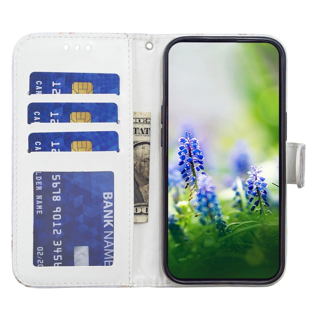 Funda cartera Samsung Galaxy S22 mariposas azules