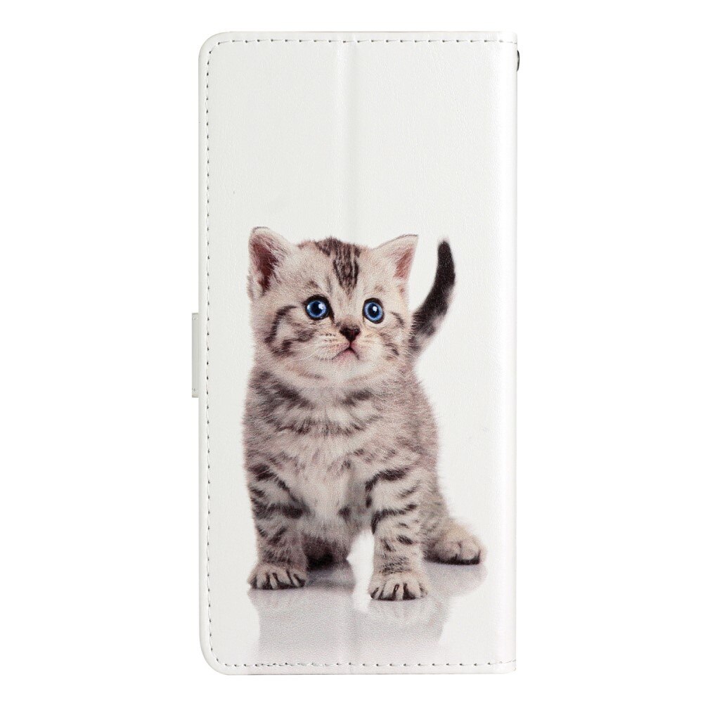 Funda cartera Samsung Galaxy S22 gatito