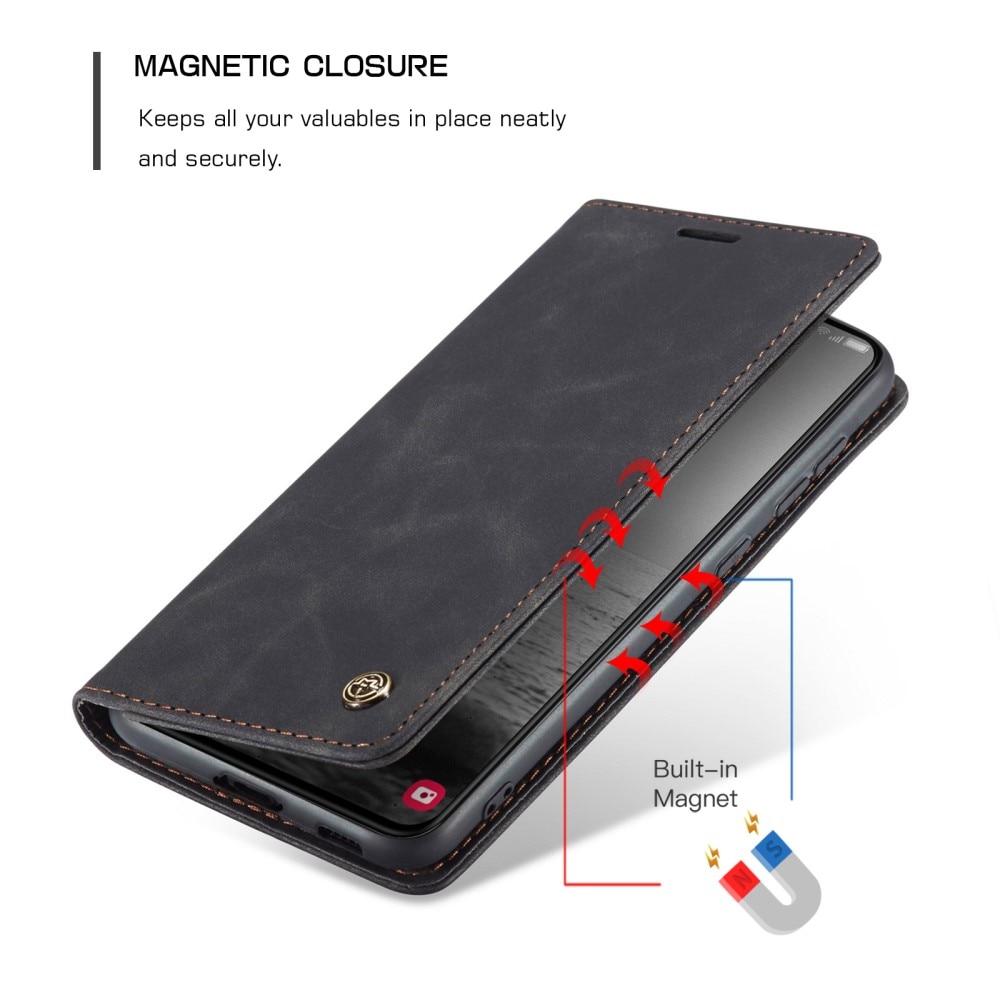 Funda delgada con solapa Samsung Galaxy S23 Negro