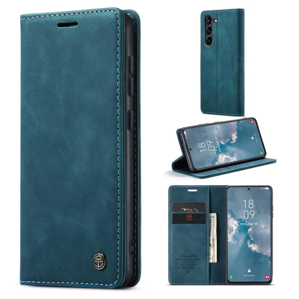 Funda delgada con solapa Samsung Galaxy S23 Azul