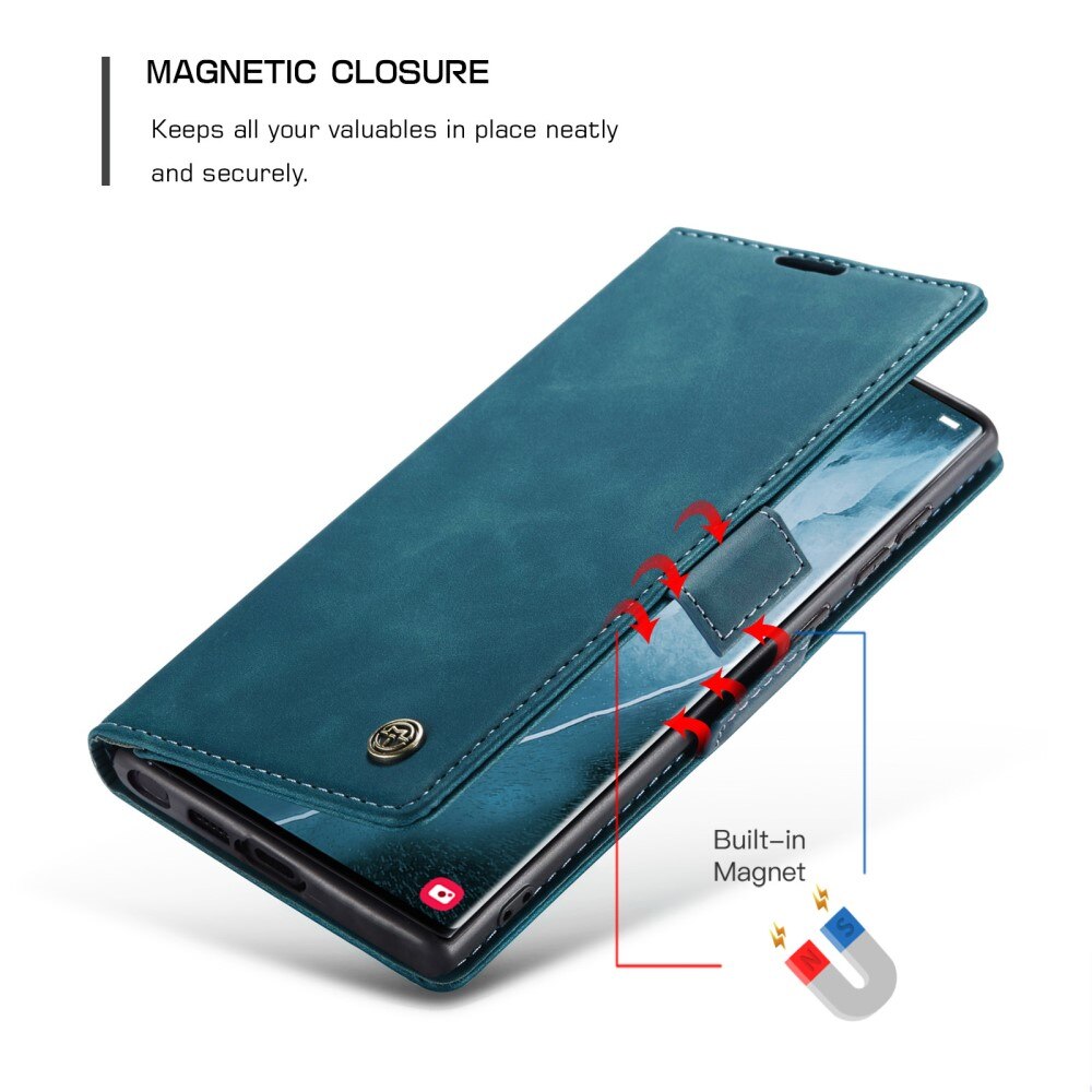 Funda delgada con solapa Samsung Galaxy S23 Ultra Azul