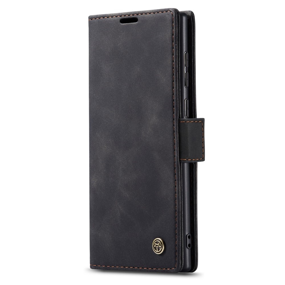 Funda delgada con solapa Samsung Galaxy S23 Ultra Negro