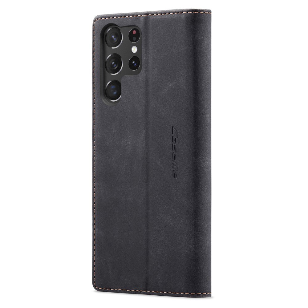 Funda delgada con solapa Samsung Galaxy S23 Ultra Negro